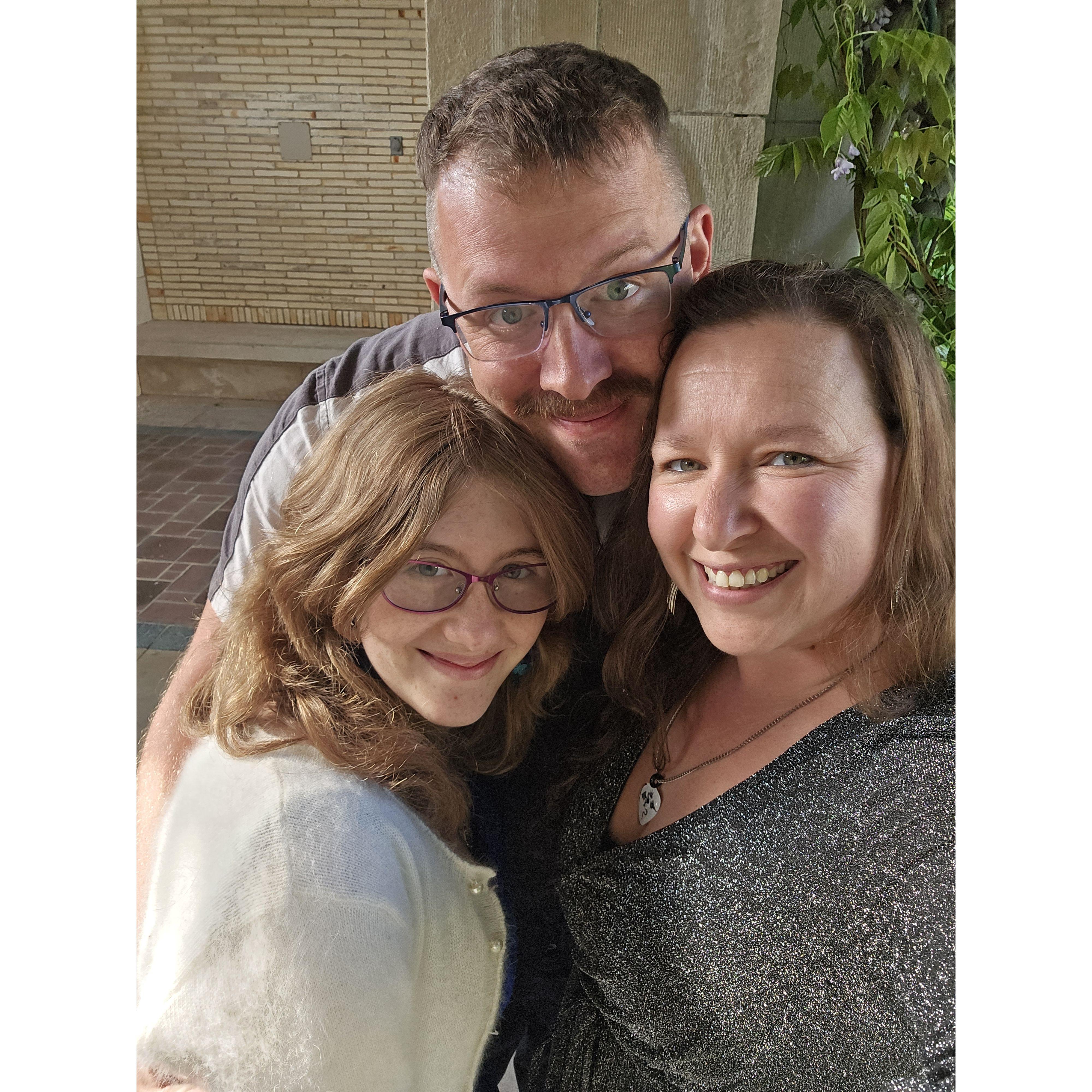 Our Family Engagement Photo Bomb!!!