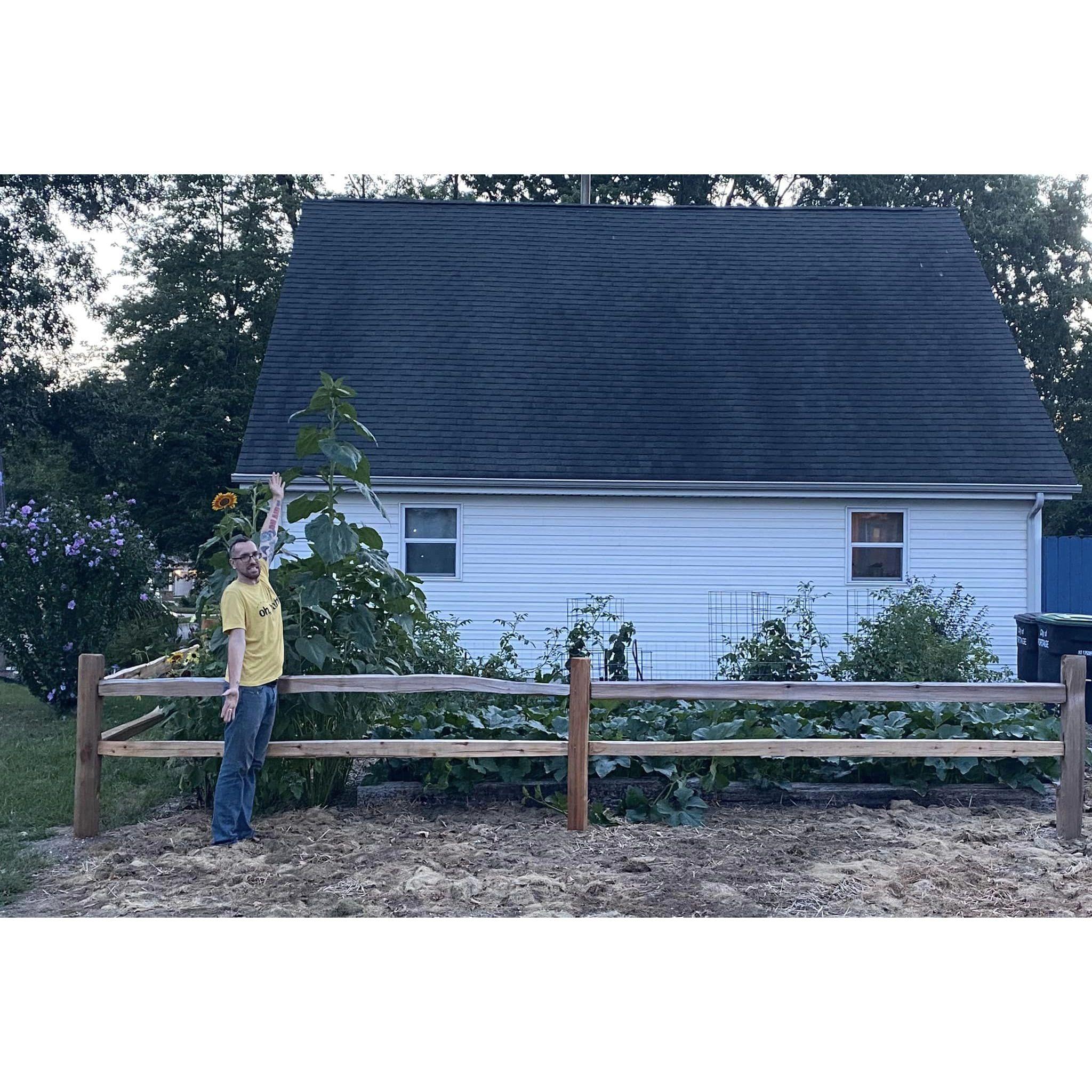 After that garden was built, "Farmer Pat" got right to work! We've loved cooking with our homegrown produce,  especially batches of zucchini relish!