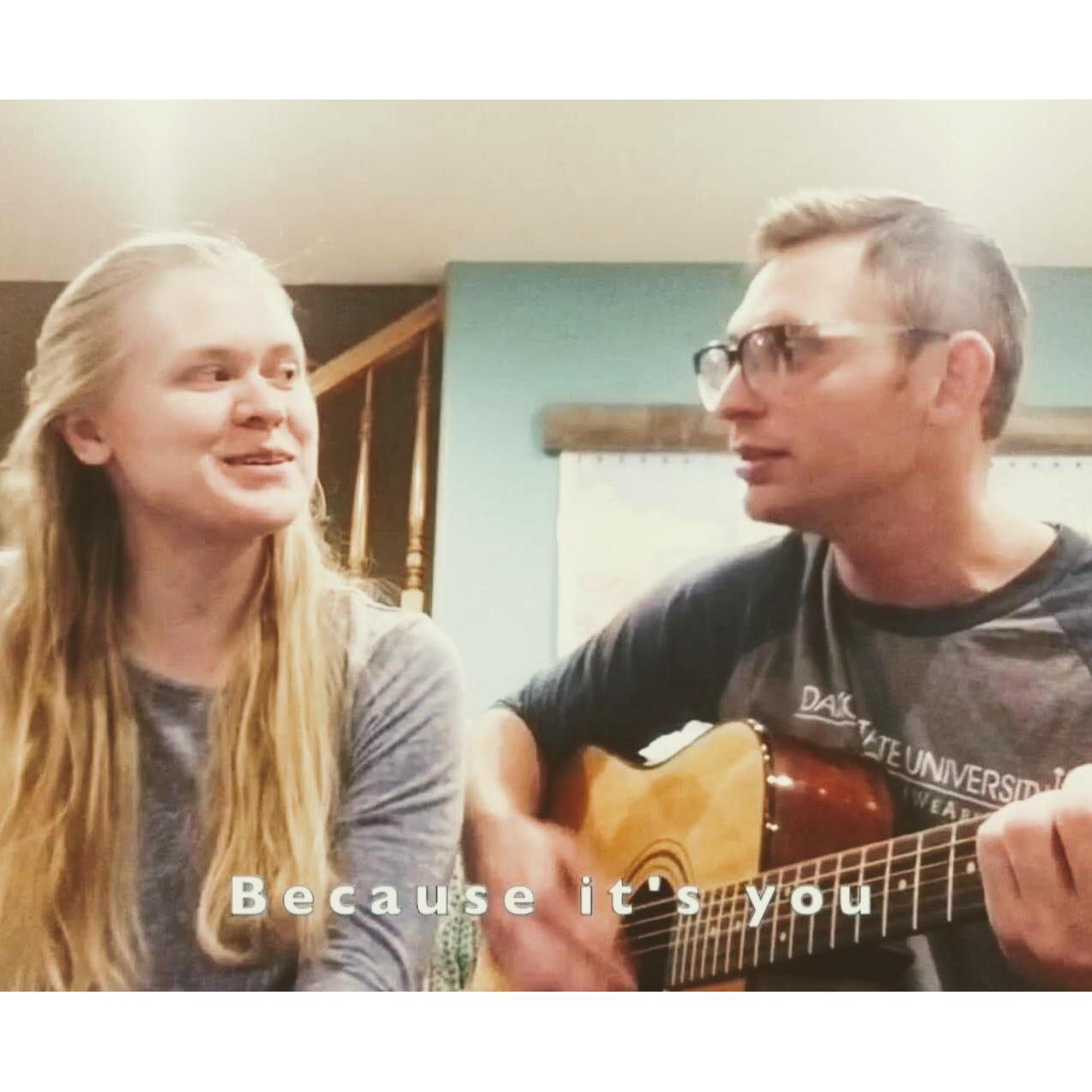 We wrote a song together