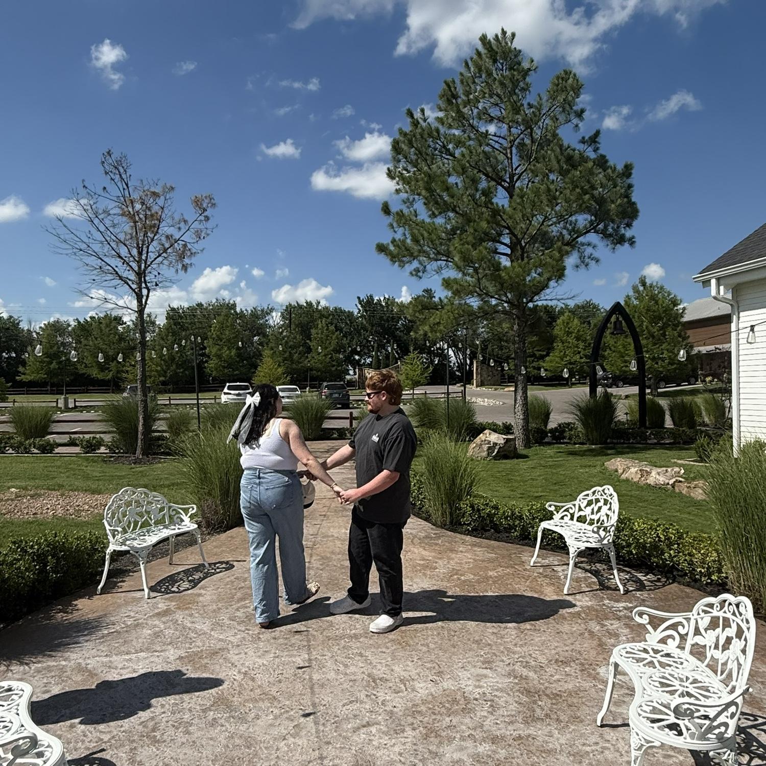 Saying “I do” to our venue!