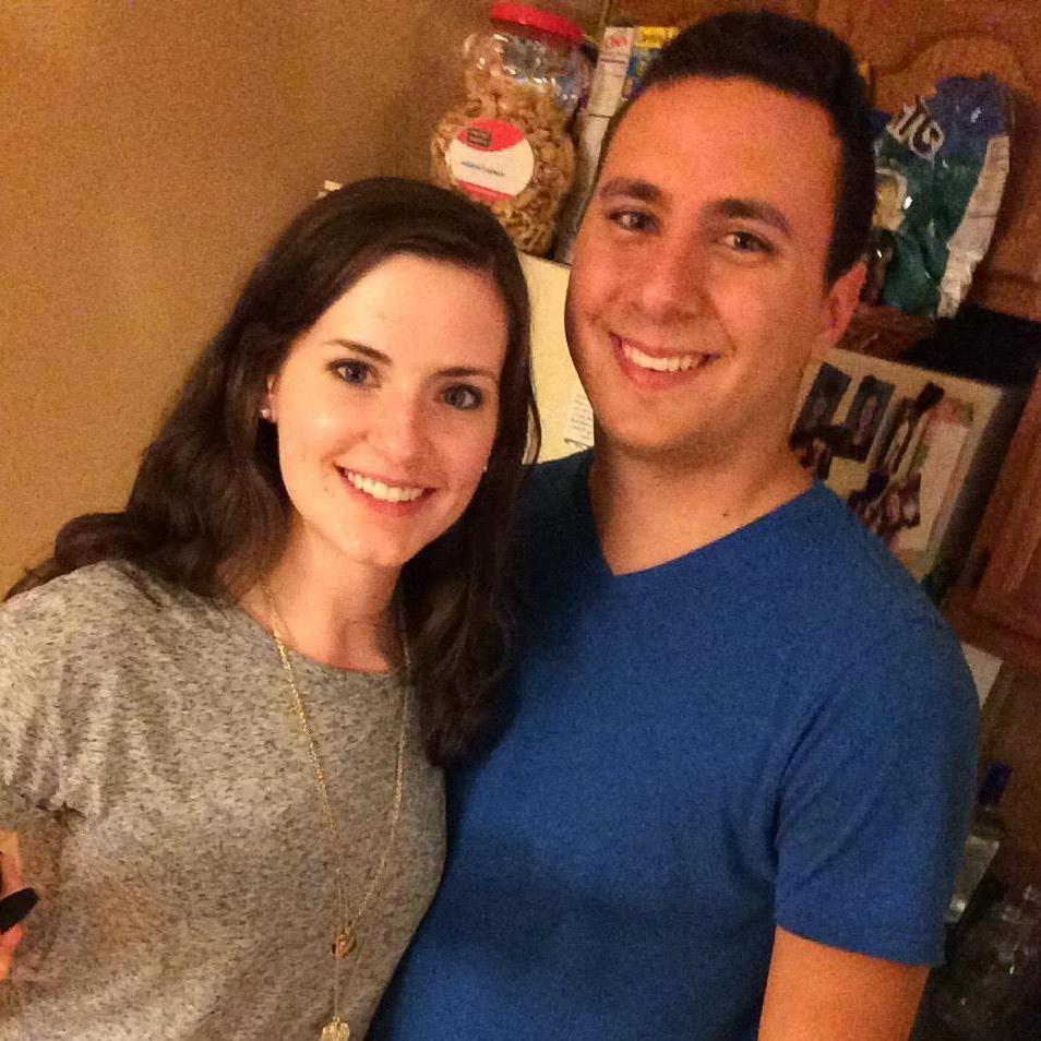 July 25, 2015 - Our first picture together
