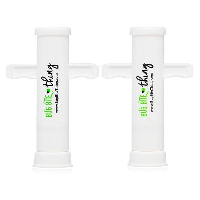 Bug Bite Thing Suction Tool, Poison Remover - Bug Bites and Bee/Wasp Stings, Natural Insect Bite Relief, Chemical Free, 2 Pack