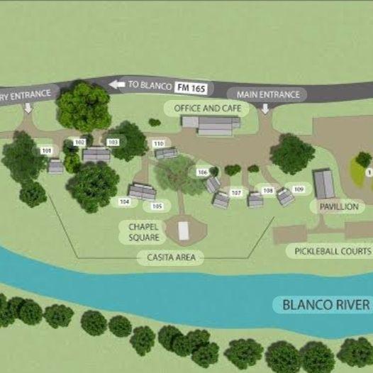 a descriptive map of the area