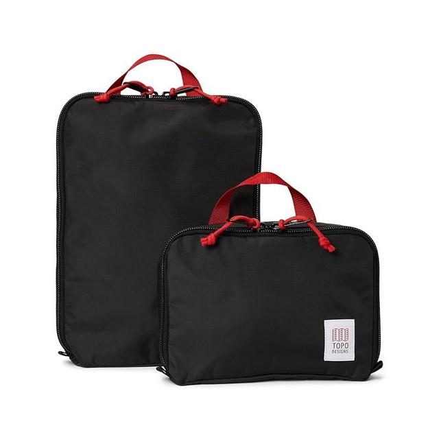 Topo Designs Pack Bag Bundle, Black/Black, Carry-On 20-Inch