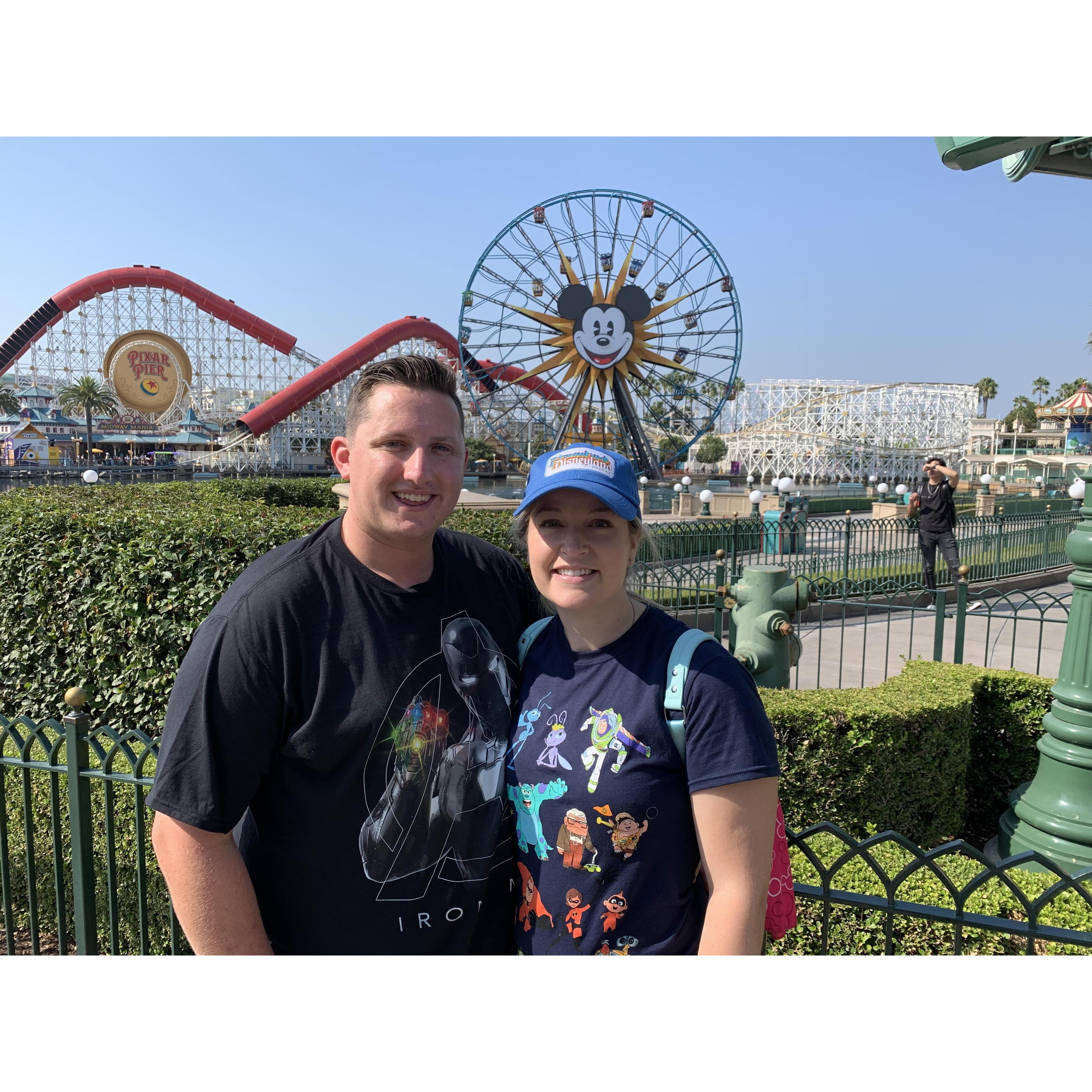 Sept 2021 - Disneyland Trip with Lainey's Family.