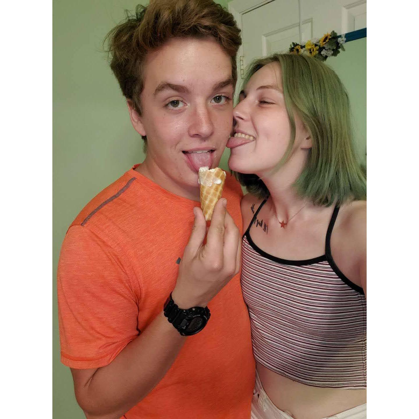 We are weird and we like it that way. We also love icecream.