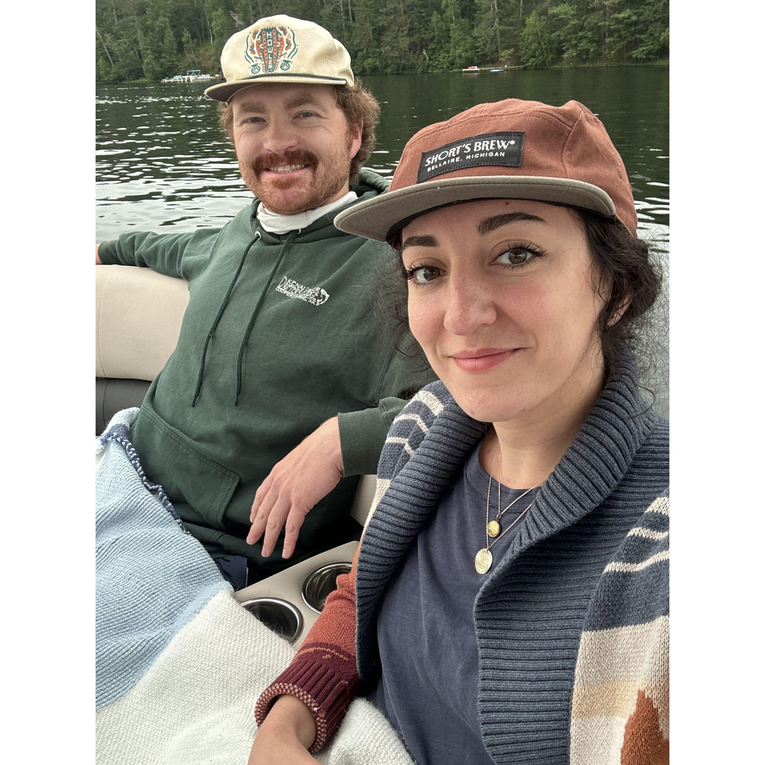 On the water, our favorite place to be besides the mountains.