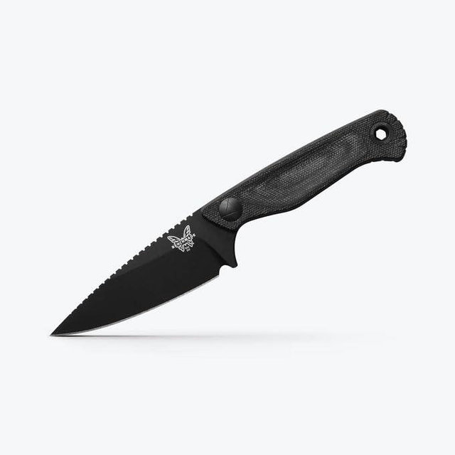 Benchmade - Dacian Fixed Blade Knife with Black Micarta (203BK-02)
