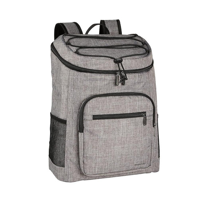 Amazon Basics Waterproof Lightweight Insulated Backpack Cooler, 30 Can Capacity