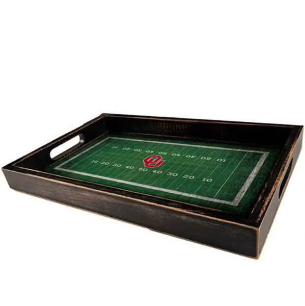 Oklahoma Sooners Field Tray Serving Tray