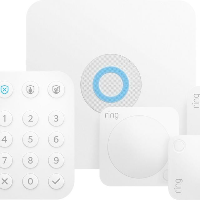 Ring - Alarm Security Kit 5-Piece (2nd Gen) - White