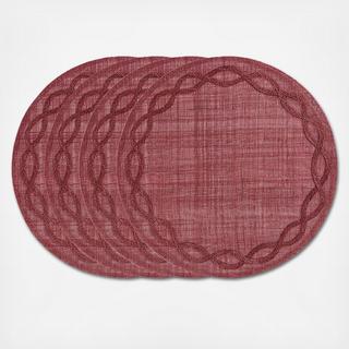 Tuileries Garden Placemat, Set of 4