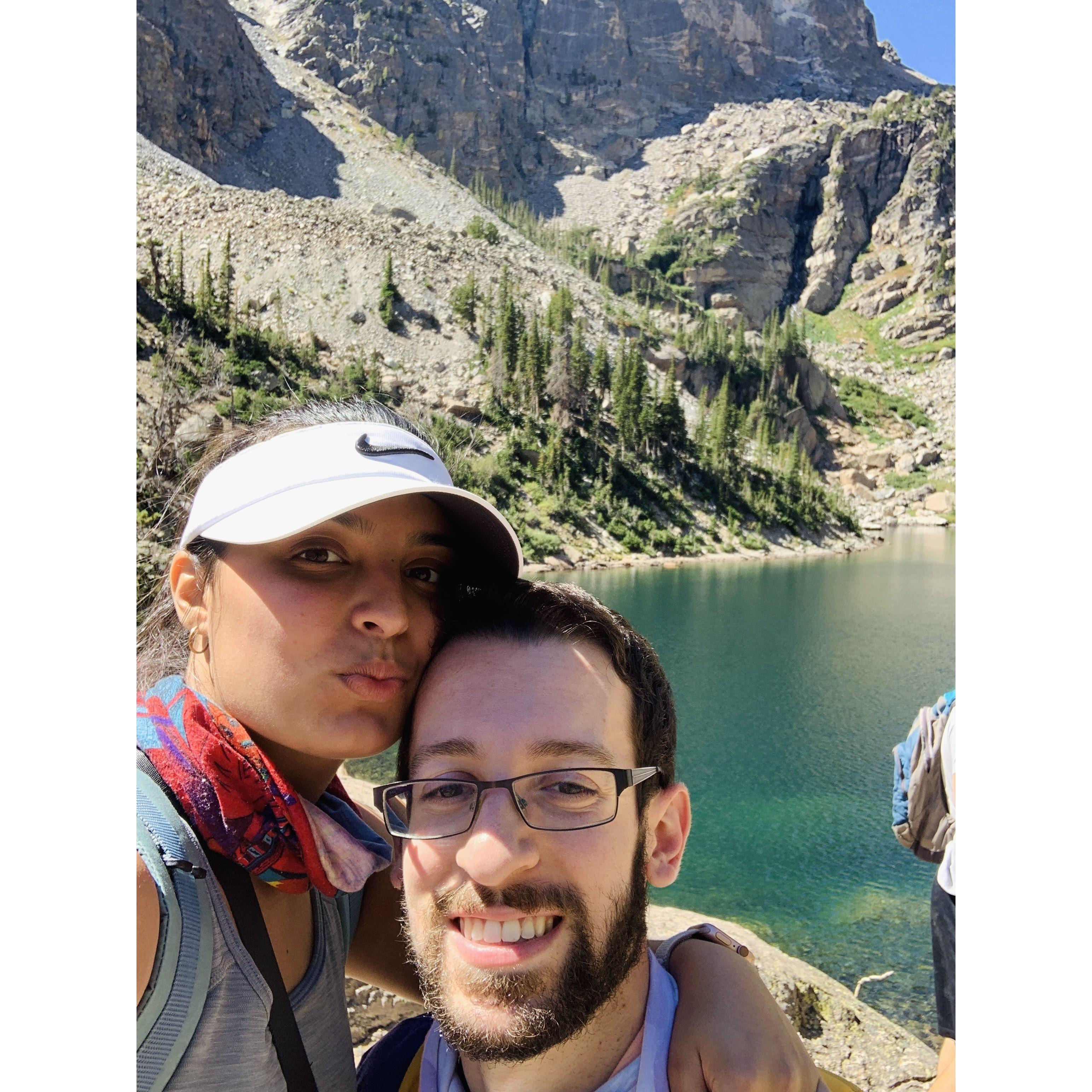Hiking the Rocky Mountains in Colorado