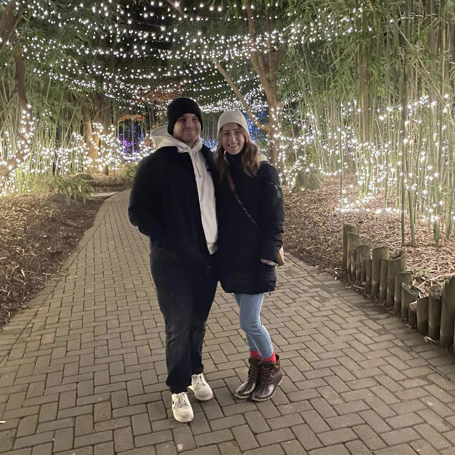 Going to the zoo to see the Festival of Lights!