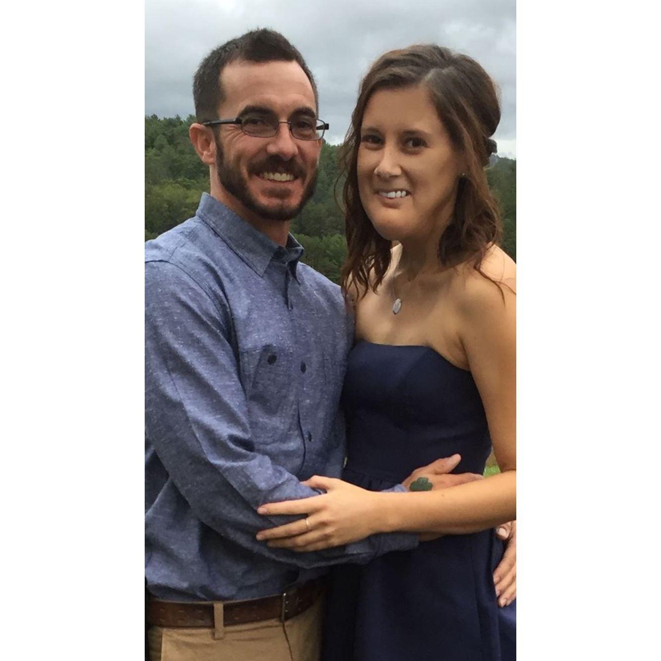 Our first "Facebook Official" photo!