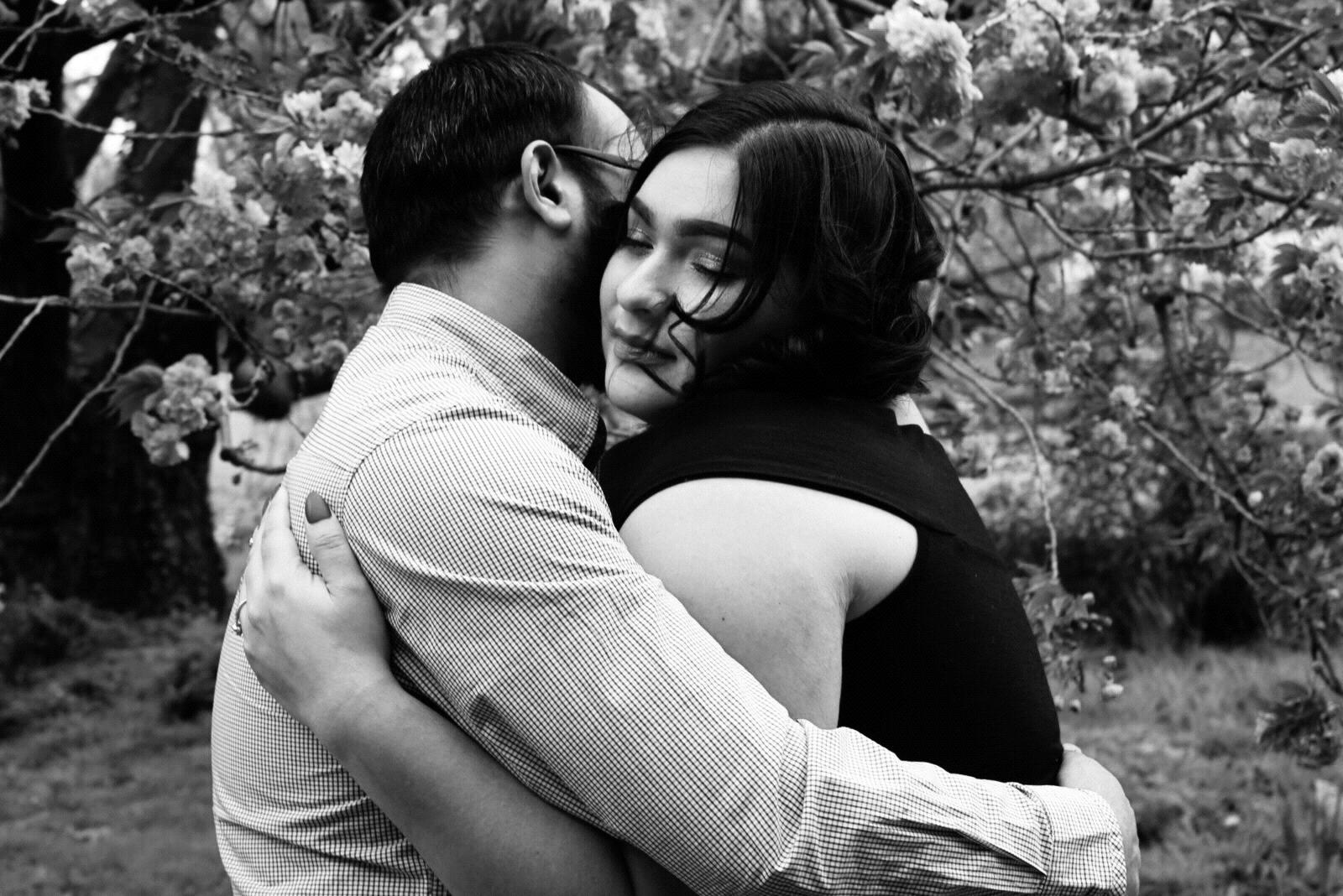 I feel most loved when he hugs me!