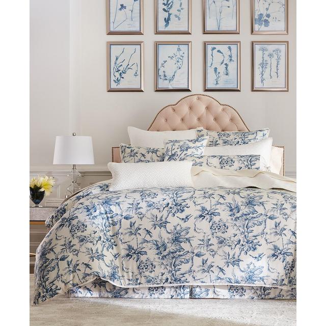 Hotel Collection Classic Botanical Toile Cotton King Duvet Cover, Created for Macy's