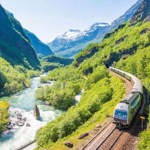 Train from Oslo to Flam
