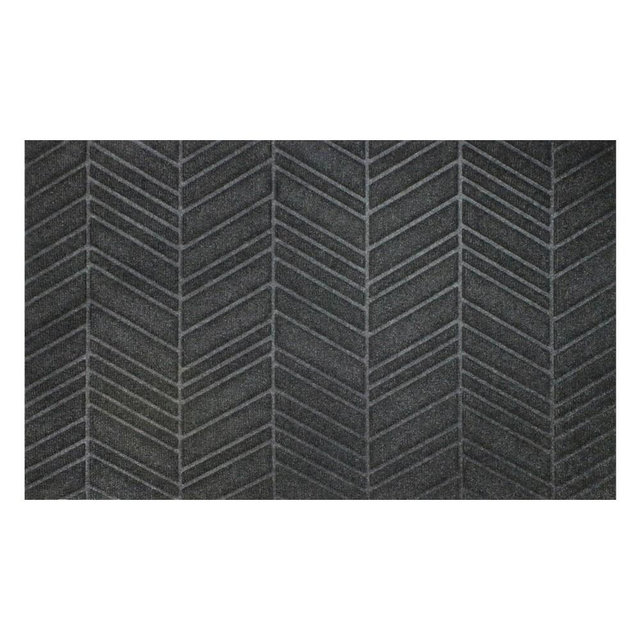 WaterHog Luxe in Vein Doormat, Graphite Single Door