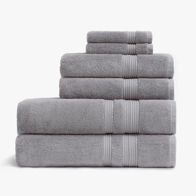 Classic Turkish Cotton Bath Towels - Stone Color