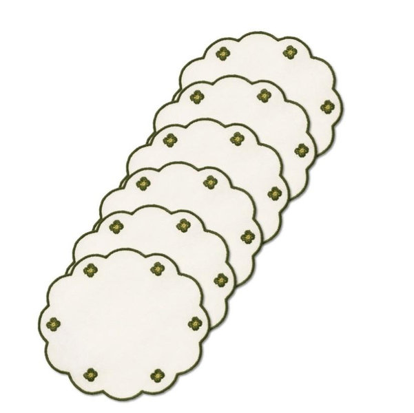 AERIN Spring Coaster, Set of 6