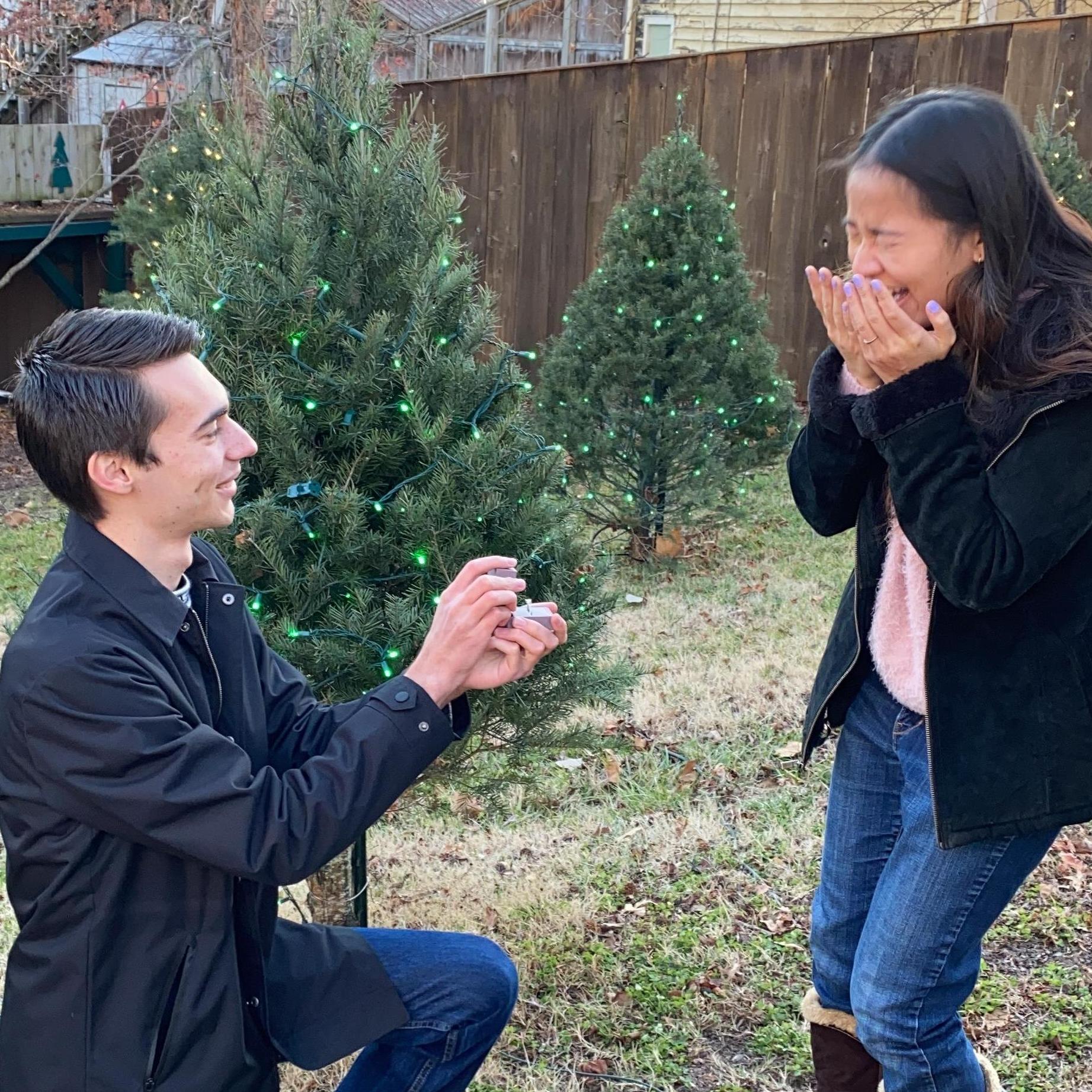 12/20/20 - The day Luke proposed!