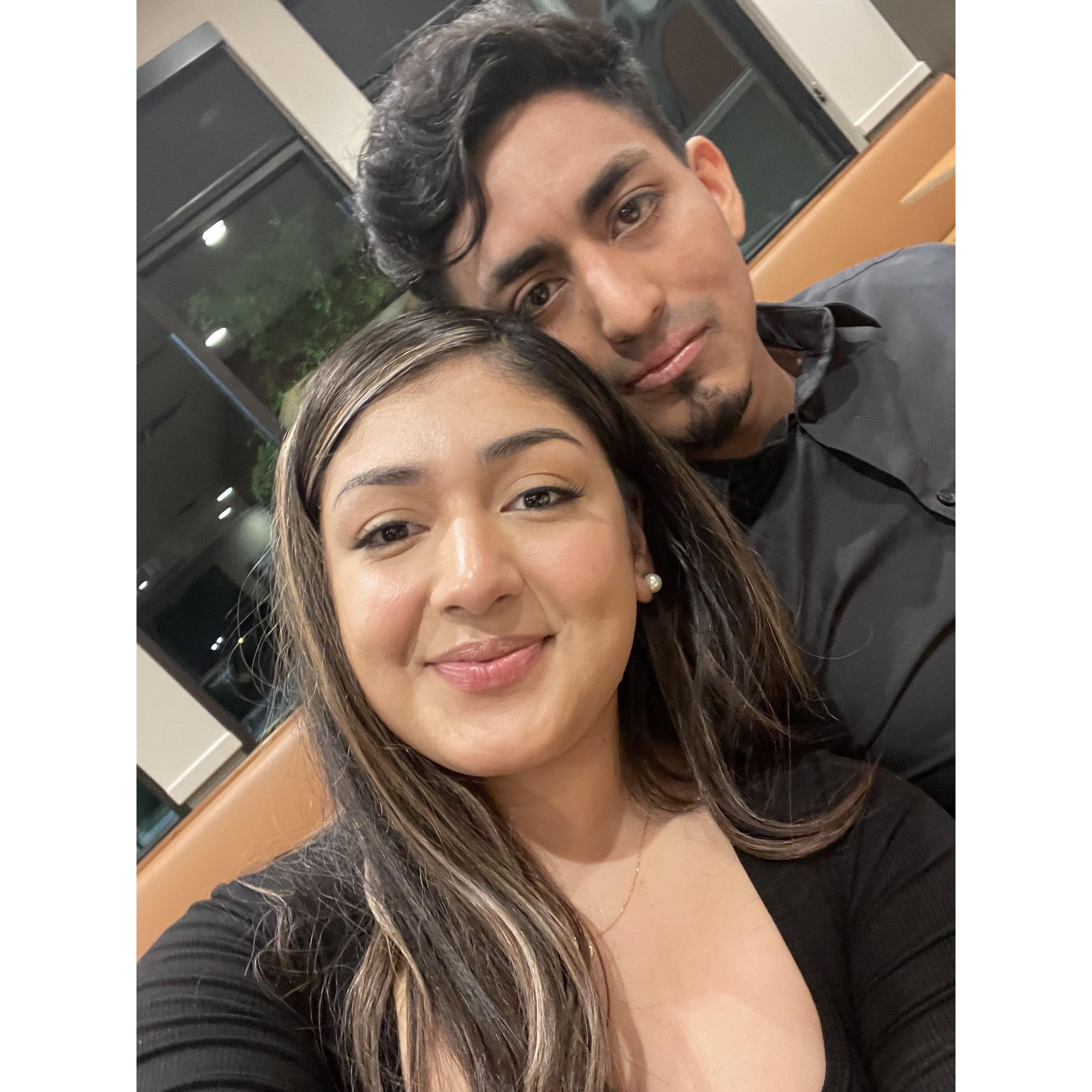 The night we got Engaged!