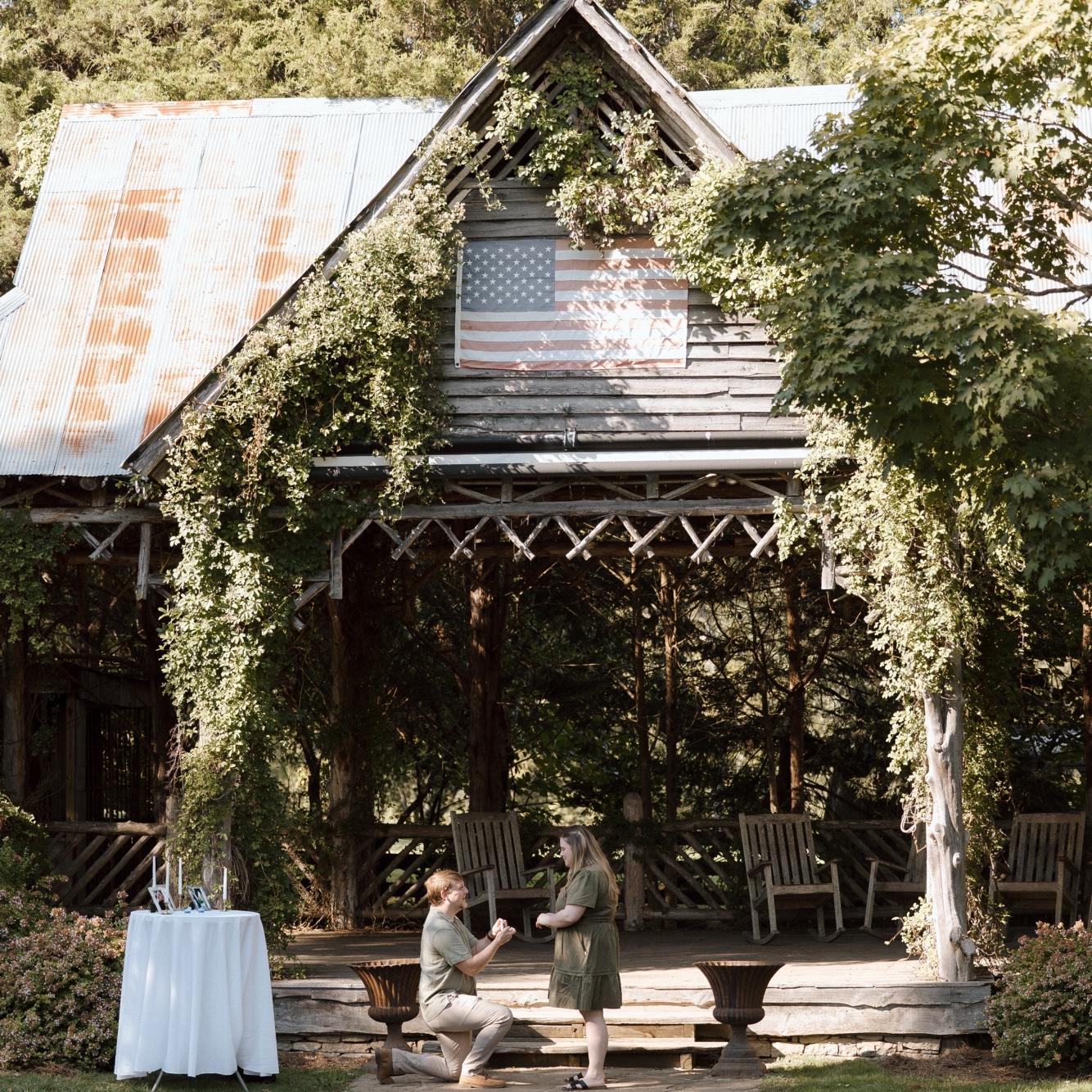 Tyler proposed in the sweetest, most thoughtful way!