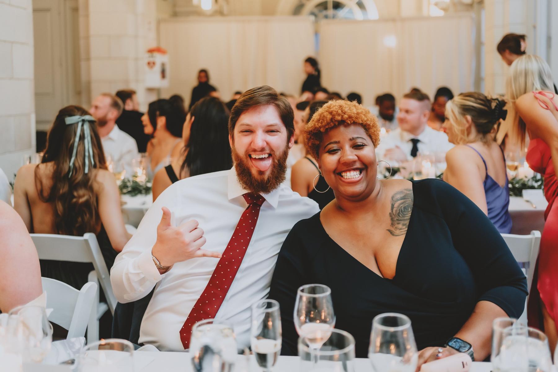 Celebrating at Hanna and Daniel's wedding!