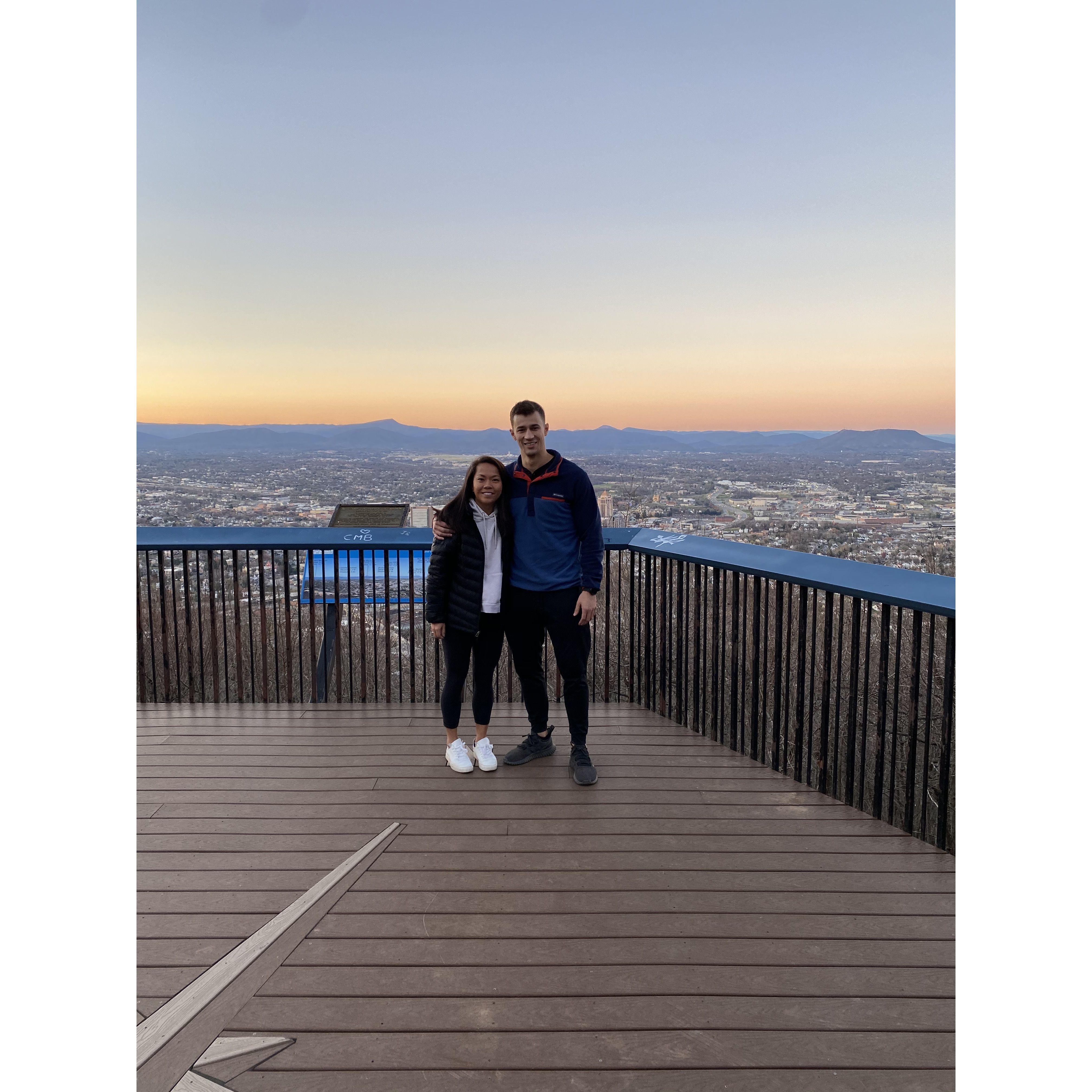 Zeph's first visit to Roanoke