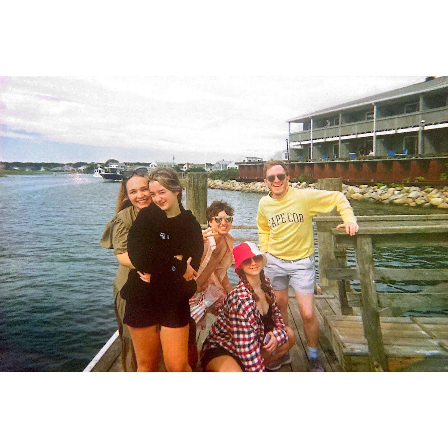 Vasil Family Cape Cod Trip 2022 - Ari fits right in!