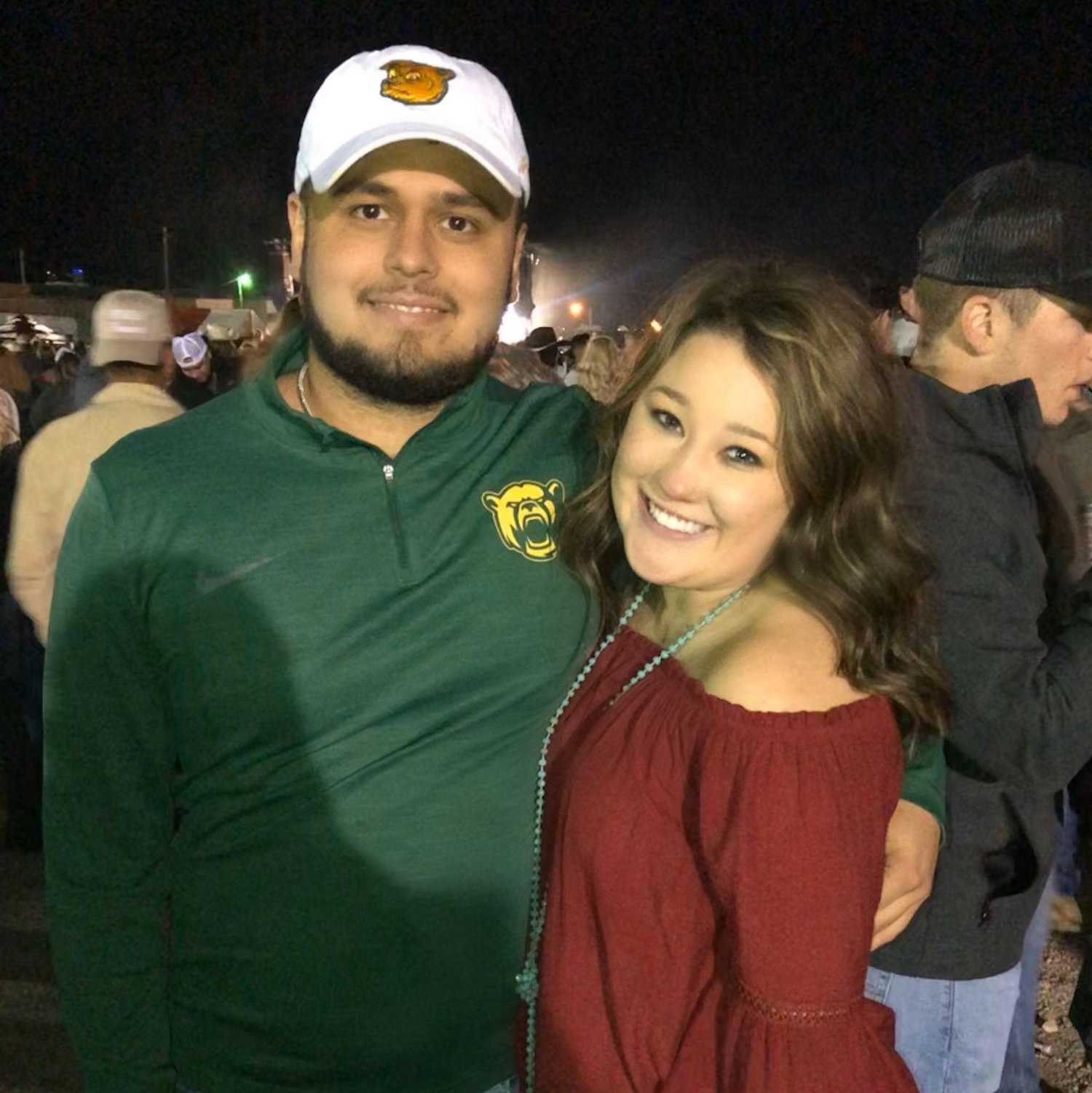 Reagan's first trip to Waco!