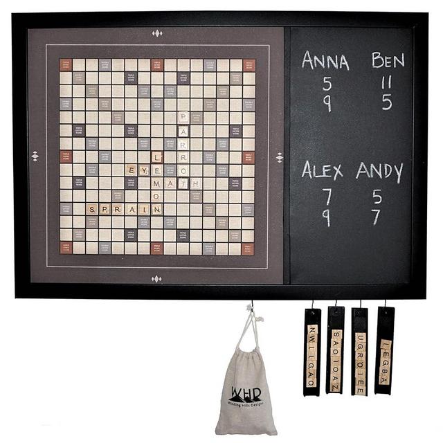 Magnetic Game Board - Wall Mounted - Modern Scrabble (Modern)