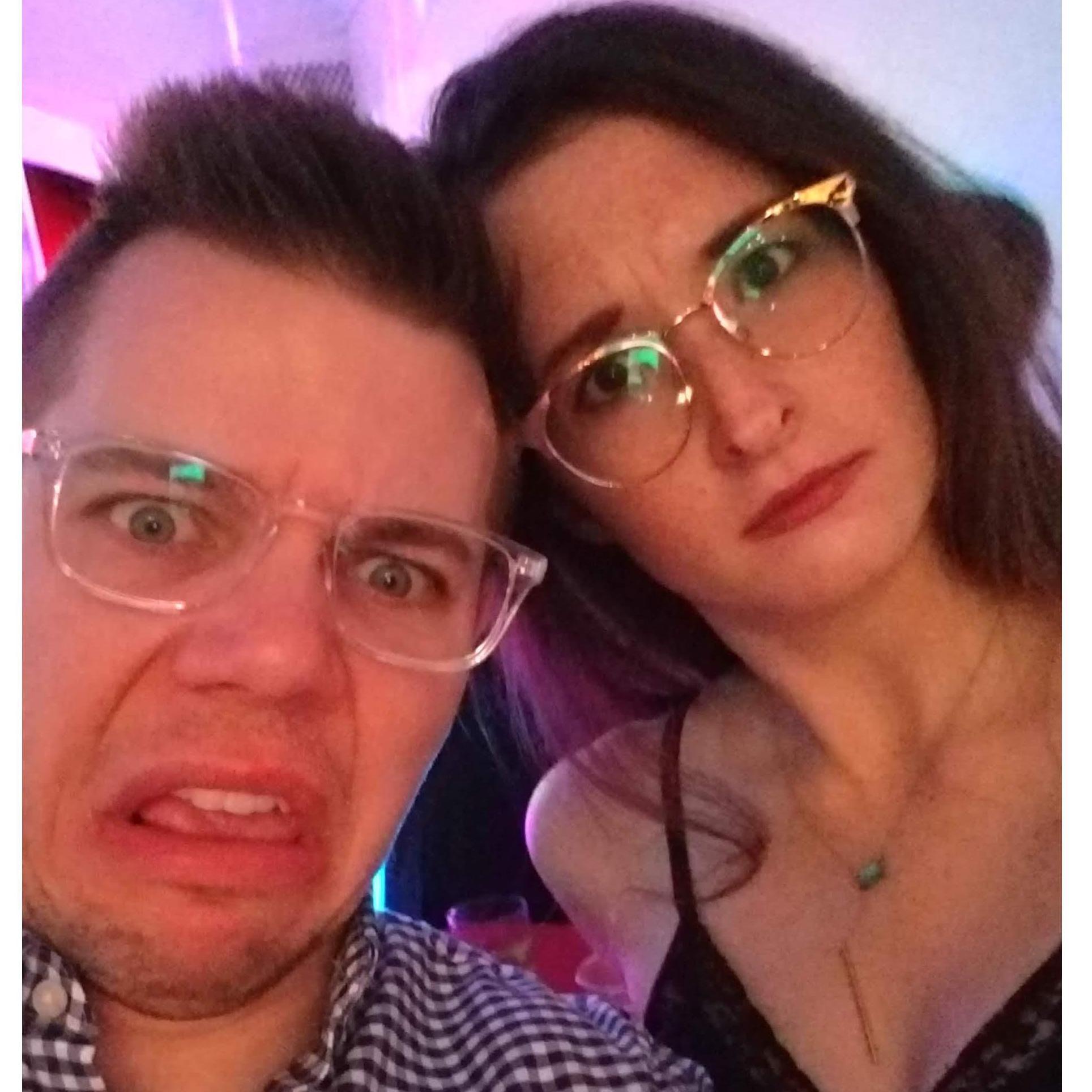 For obvious reasons, we don't take selfies often.