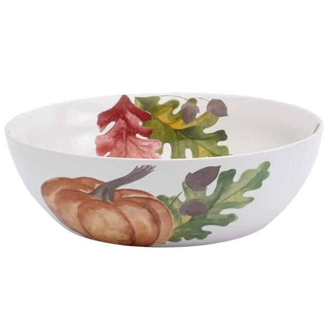 Modern Farmhouse Harvest Serving Bowl