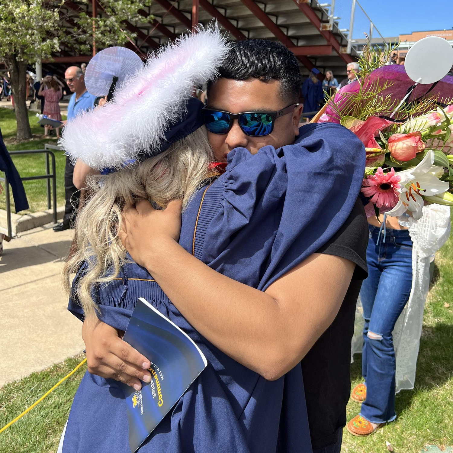my UNC College Graduation for my Bachelor's Degree 2022
