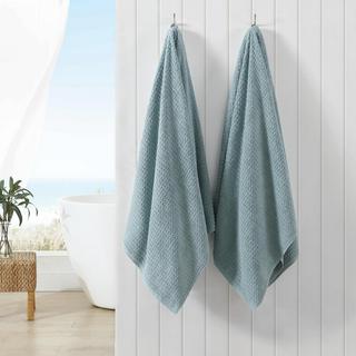 Northern Pacific Bath Sheet, Set of 2