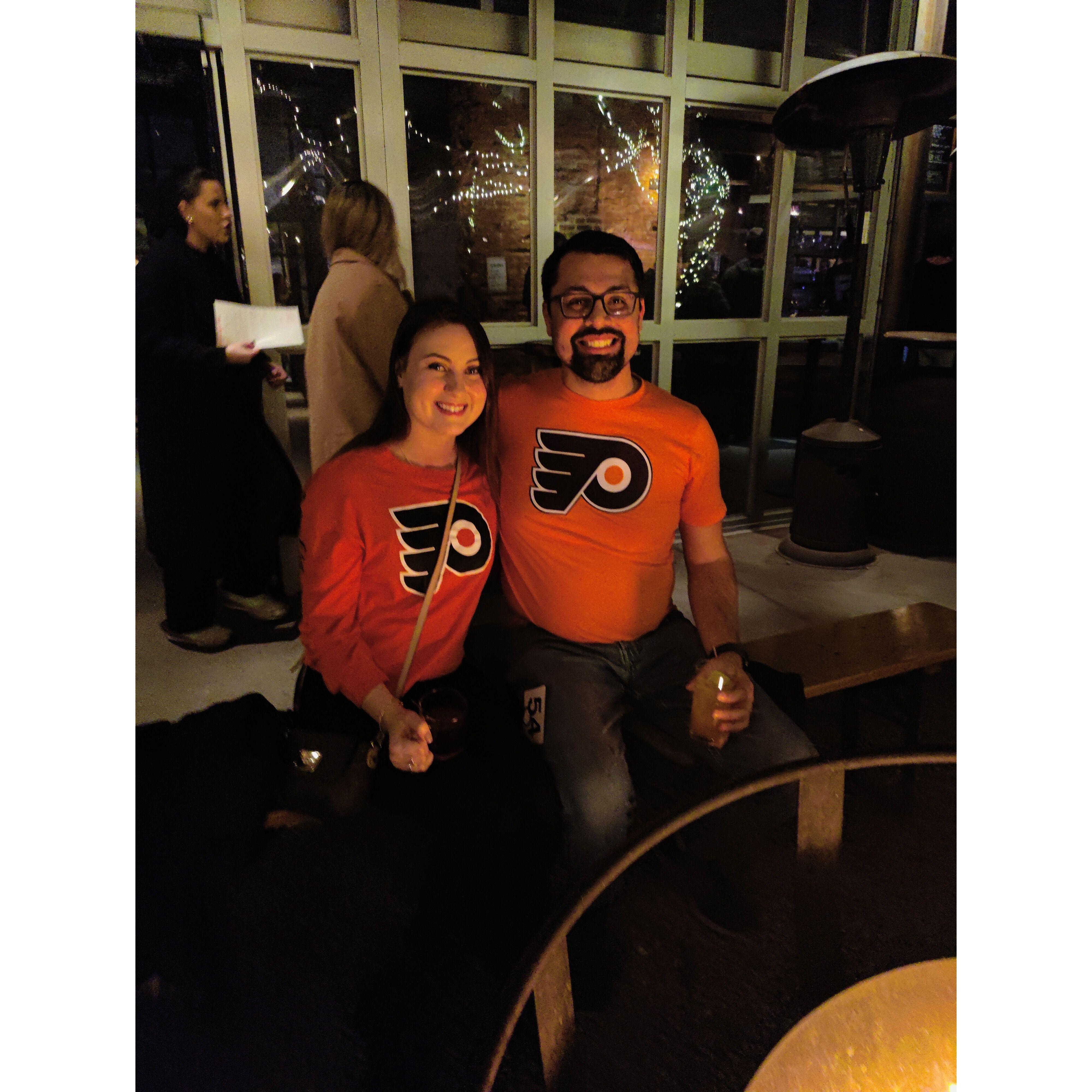 First Flyers game 2023 (they lost).