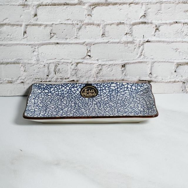 Table Matters - Kori - 8 inch Rectangular Ripple Plate | Shopee Singapore