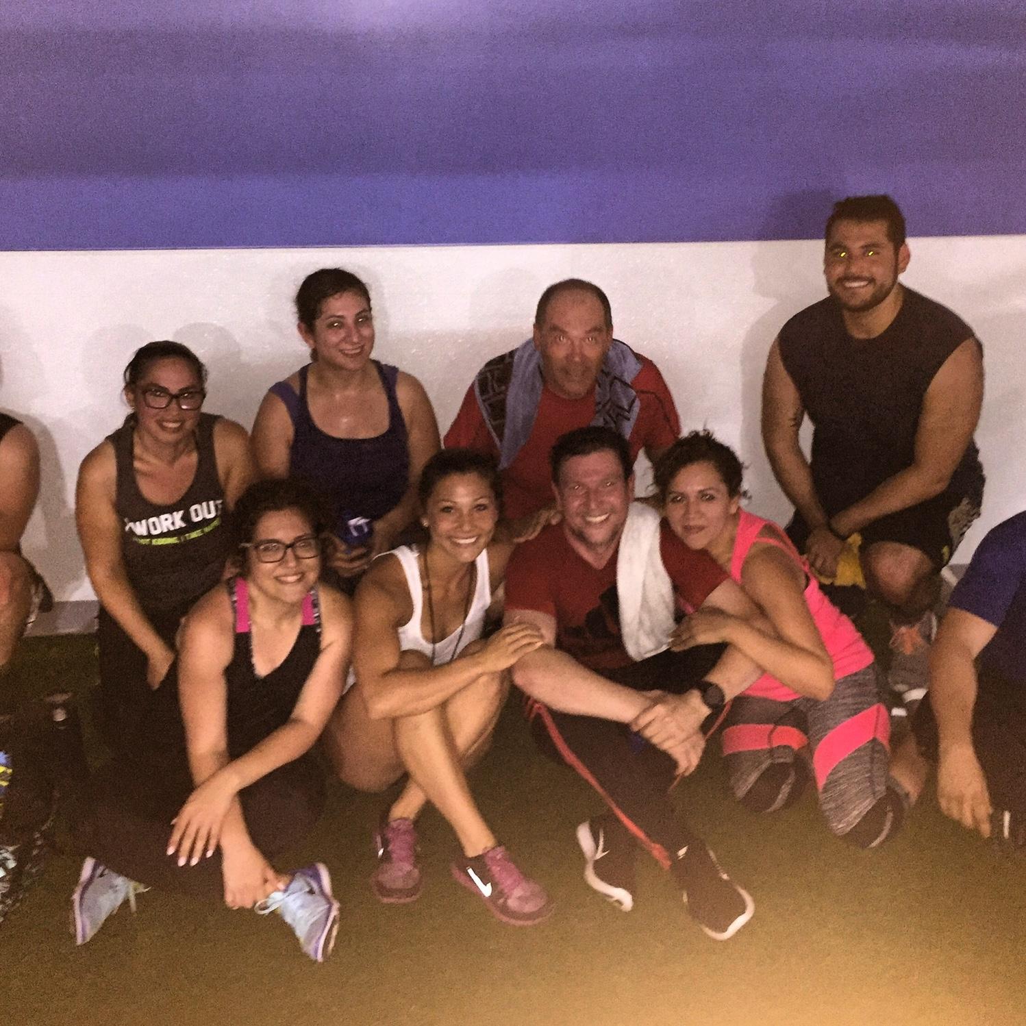 Treadmill class where it all started 💙