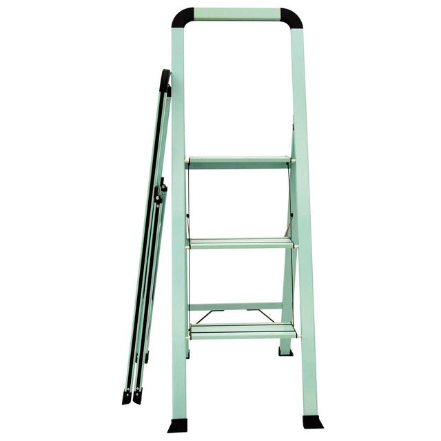 Ascent Designer Series Slim 3-Step Stool in Teal