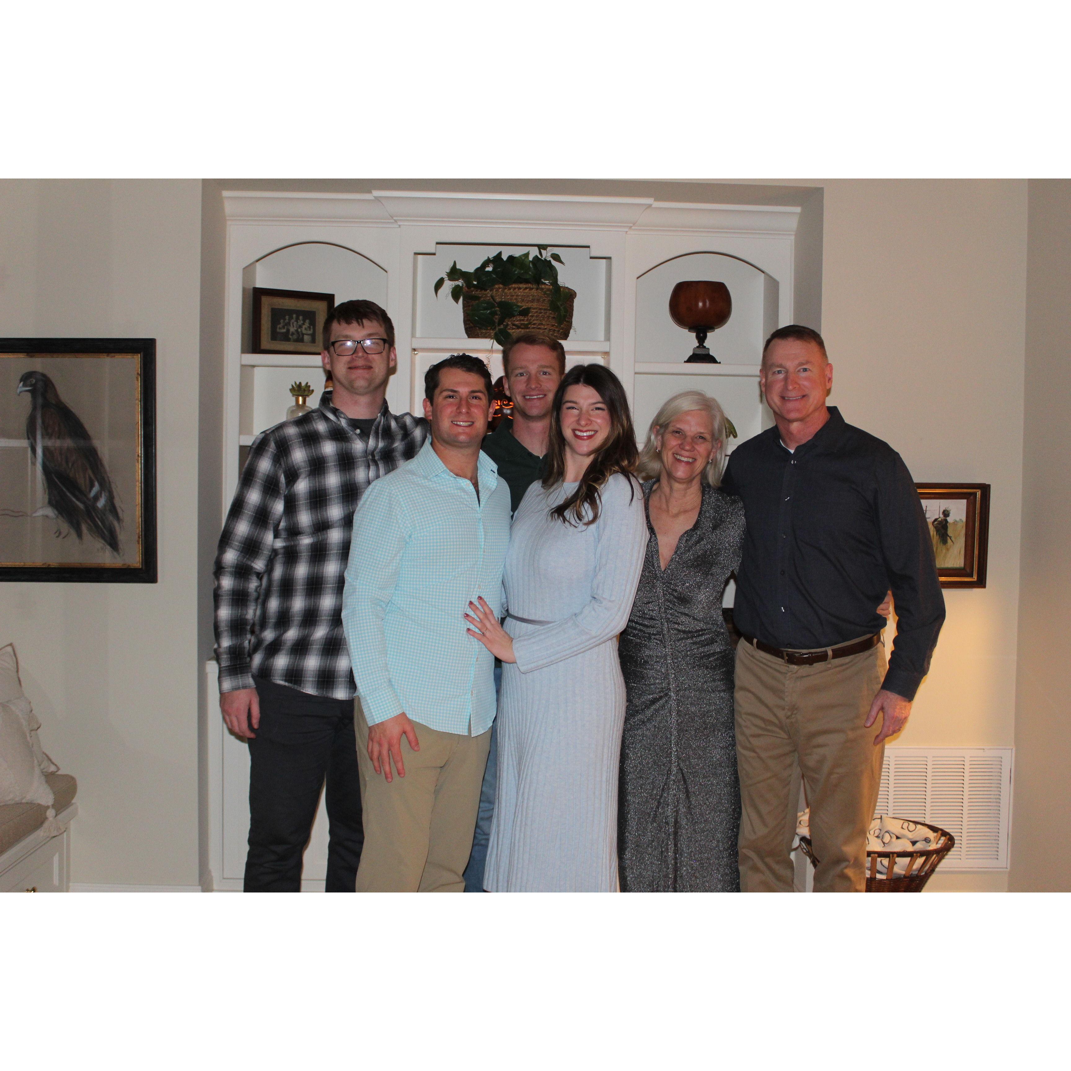 12.30.23 - The McKenrick's and Jake Brown's (The current name of our family group Chat)
