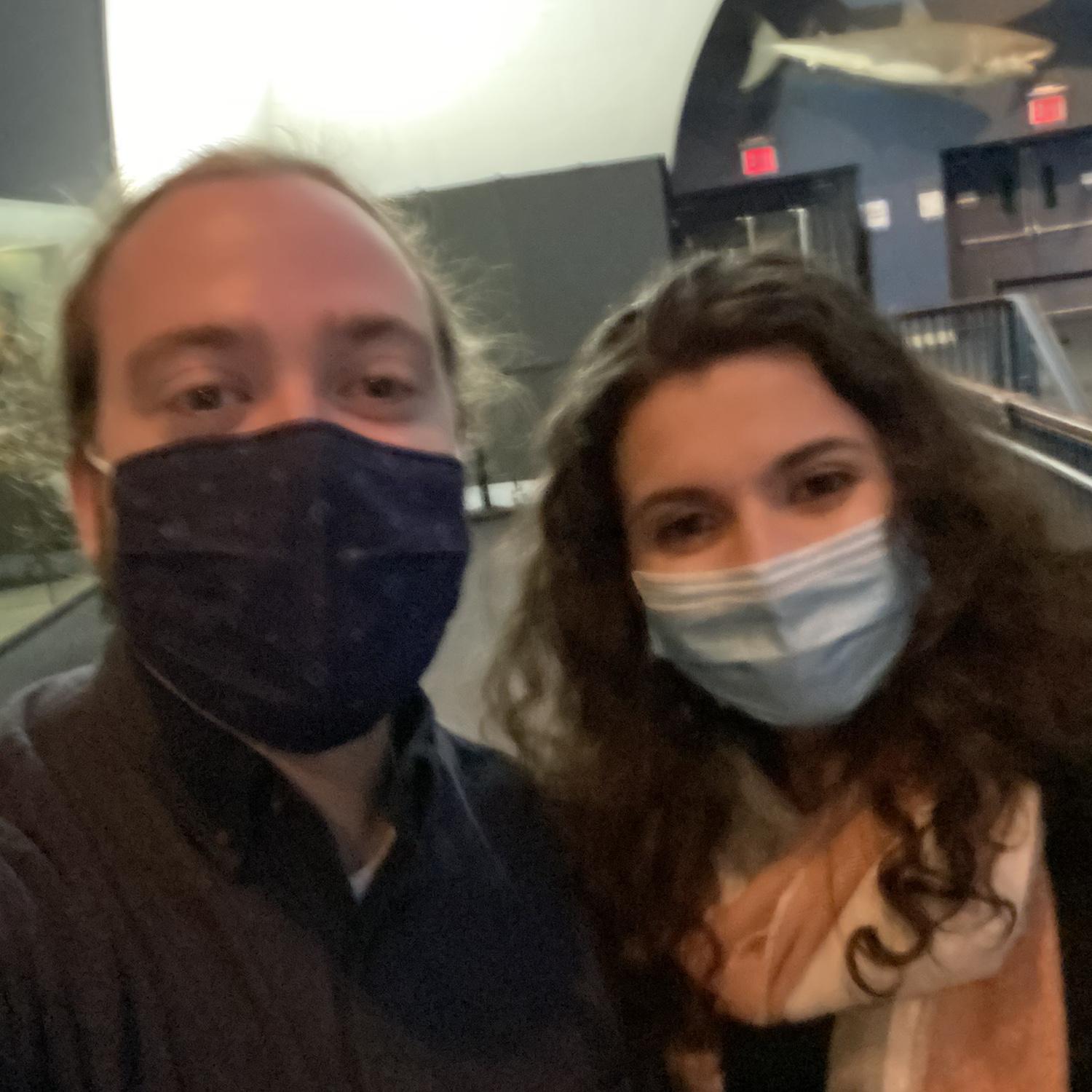 Our first stroll as a couple