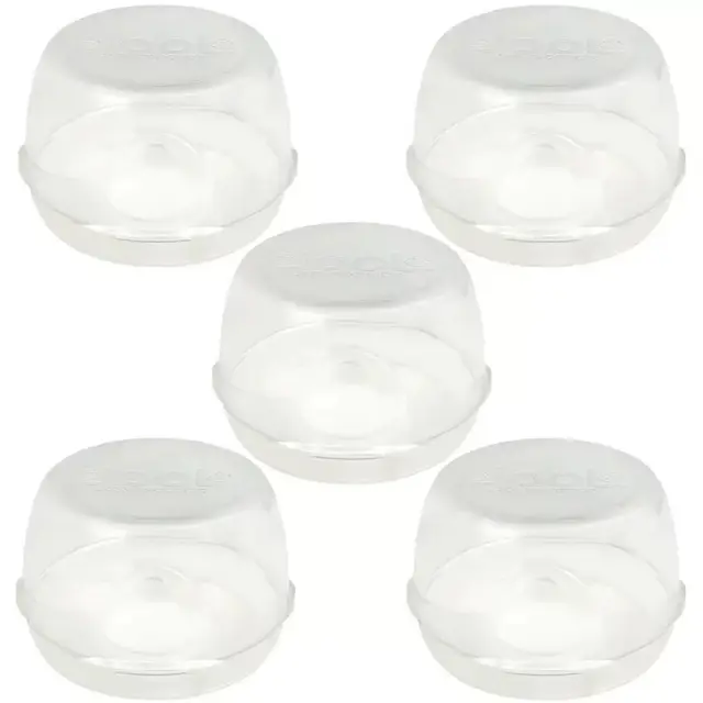 Clear Stove Knob Covers Safety Stove Guards, Large Universal Design - by Jool Baby (5-Pack)