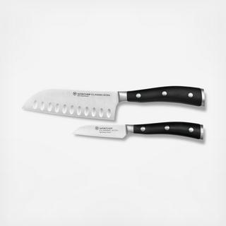 2-Piece Mini Asian Knife Set, Classic Ikon