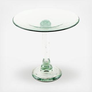 Recycled Glass Cake Stand