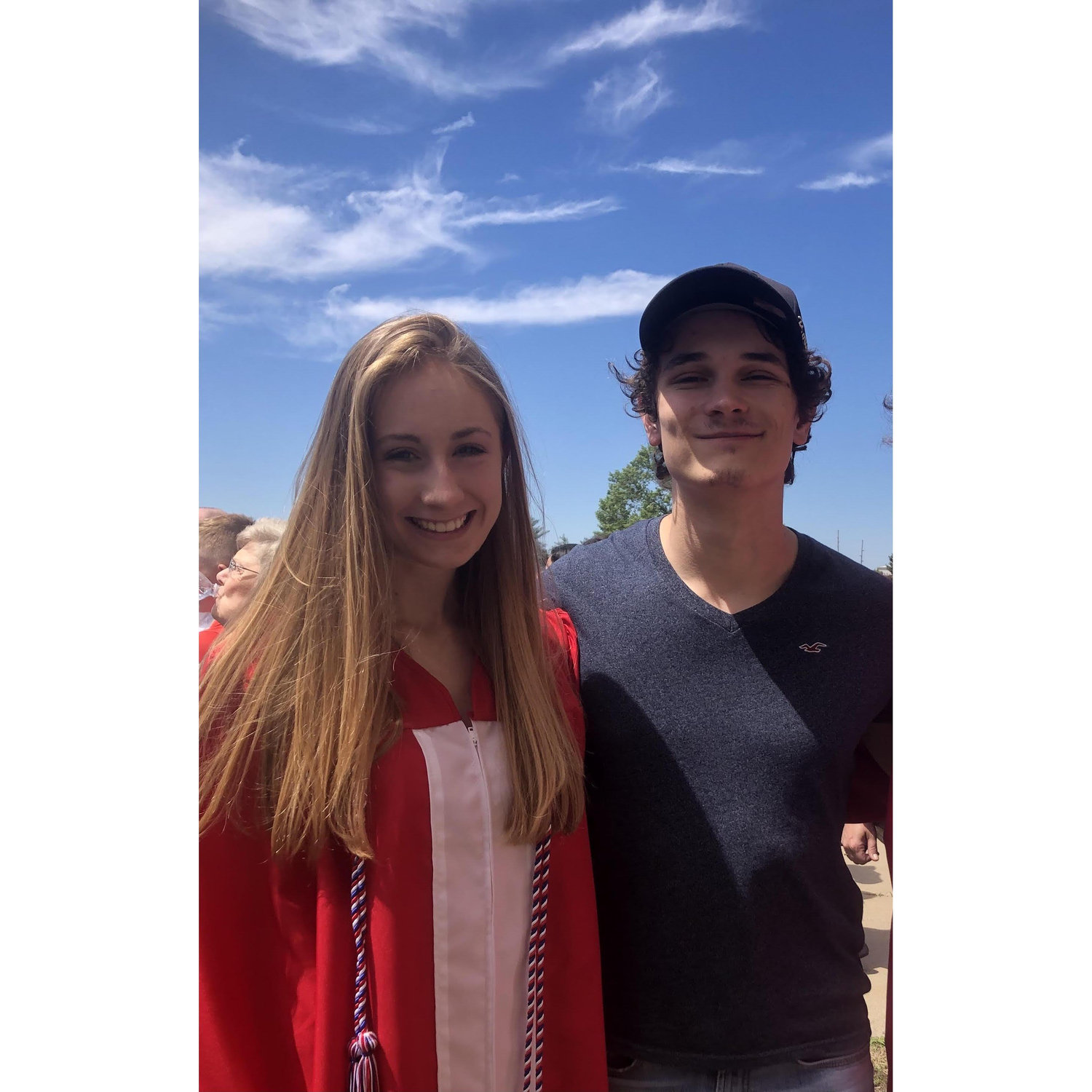 Dani's high school graduation
