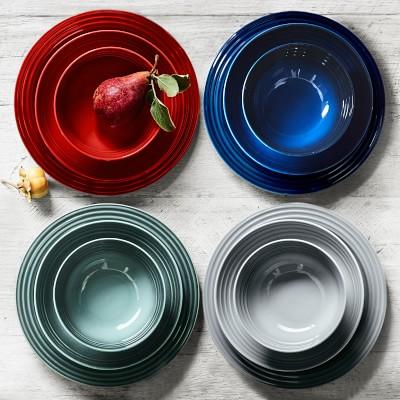 Le Creuset Vancouver Dinner Plates, Ocean Set of 4