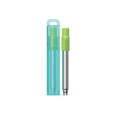 Zoku Stainless Steel Straws Teal