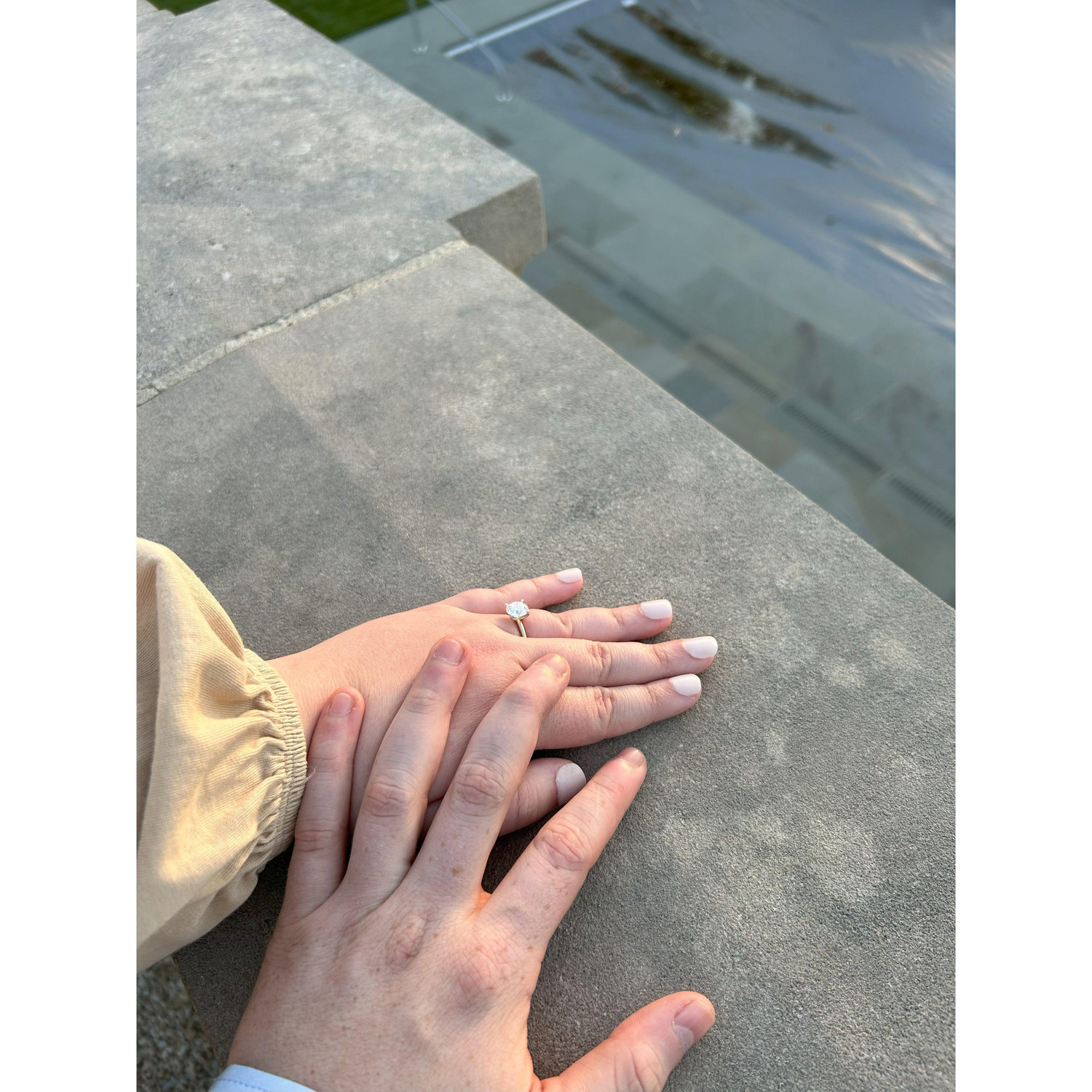 Engagement dinner at Restoration Hardware at The DeHaan Estate